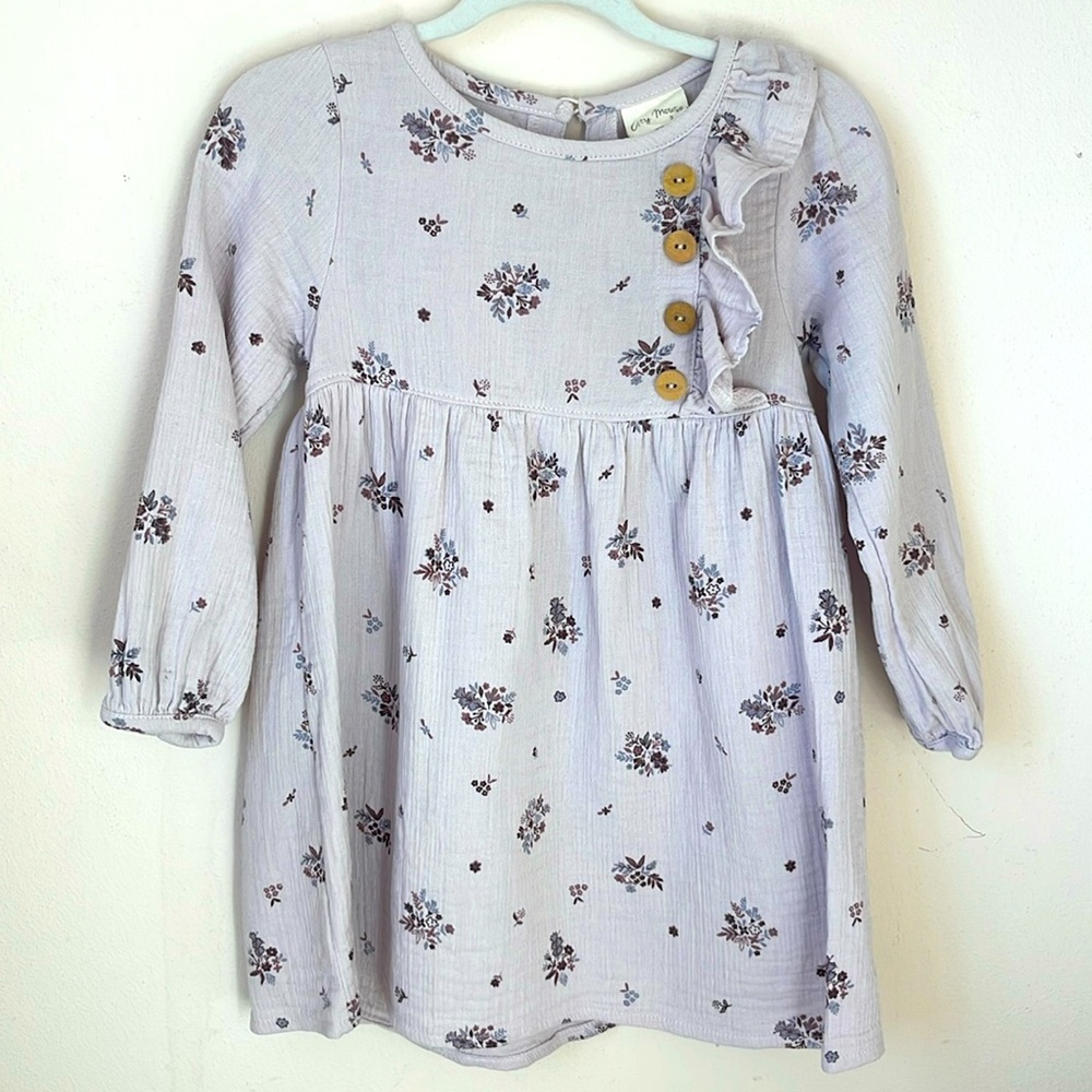 Organic Cotton Floral Dress